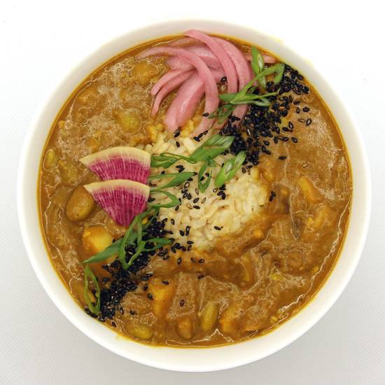 Order Japanese Roasted Vegetable Curry Bowl Regular food online from Koku Cafe + Market store, Seattle on bringmethat.com