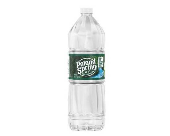 Order Poland Spring Natural Spring Water 1 Liter food online from Trumbull Super Stop store, Trumbull on bringmethat.com