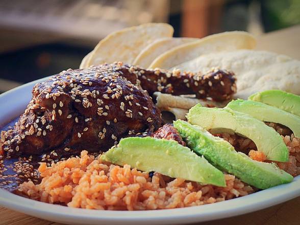 Order Plato Mole food online from El Camion store, Seattle on bringmethat.com
