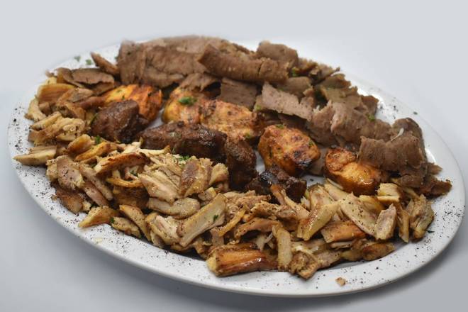 Order Shawarmania Mixed Platter food online from Shawarmania store, Mankato on bringmethat.com
