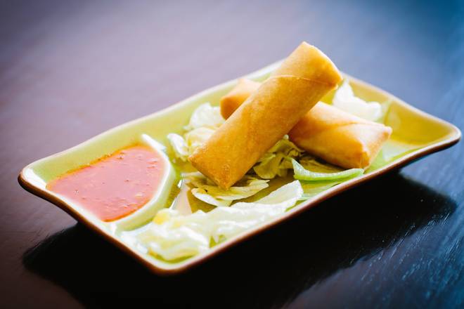 Order Mango Spring Roll (2 Pcs) food online from Sushi Pirate store, North Aurora on bringmethat.com