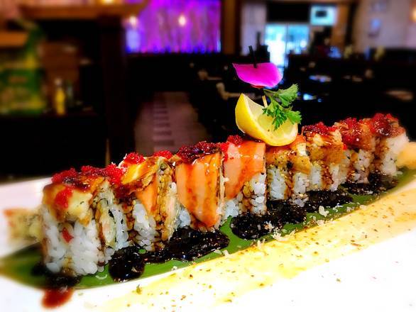 Order Fancy Dragon Roll food online from Sushi Bear Sushi & Grill store, Jacksonville on bringmethat.com