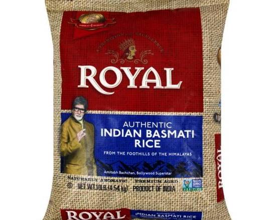 Order Royal Basmati Rice (10 lbs) food online from Aroma Market Online store, San Francisco on bringmethat.com
