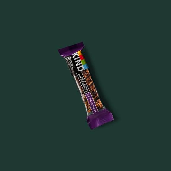 Order KIND® Salted Caramel & Dark Chocolate Nut Bar food online from Starbucks store, Villa Park on bringmethat.com