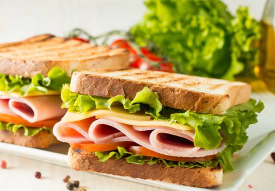 Order The Ham Sandwich food online from The Sandwich Cafe store, San Diego on bringmethat.com