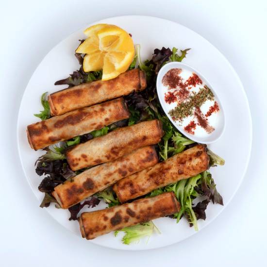Order Baked Meat Filled Crepes (blinchik) food online from Monta Factory store, Glendale on bringmethat.com