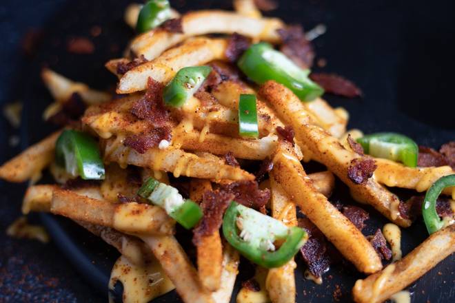 Order FIERY FRIES food online from Wayback Burgers store, Spartanburg on bringmethat.com