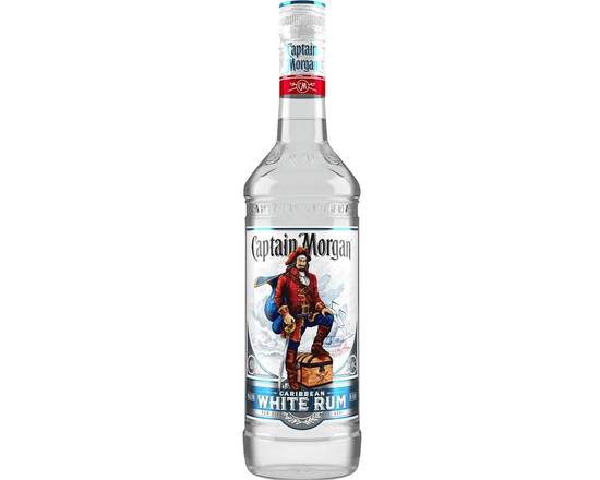 Order Captain Morgan White, 750mL rum (35.0% ABV) food online from Xtra Liquors & Wines store, WEST MIAMI on bringmethat.com