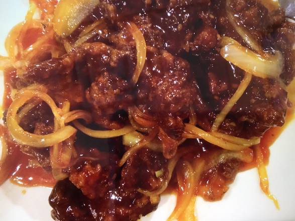 Order Beef Prepared in Chinese Style food online from Canton Chinese Restaurant store, Richardson on bringmethat.com