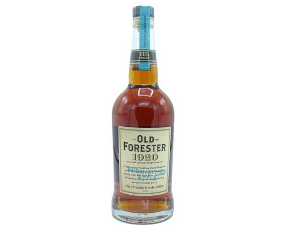 Order Ole Forrester Bourbon Whiskey 1920 food online from Princess Liquors store, Port Saint Lucie on bringmethat.com