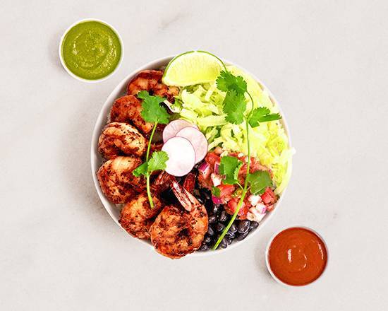 Order Shrimp Burrito Bowl food online from Blessed Burrito Bowls store, Sherman Oaks on bringmethat.com