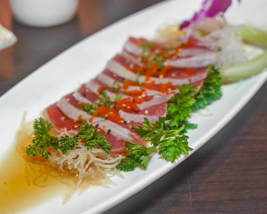 Order A13. Tuna Tataki food online from Mizu Sushi and Grill store, Jacksonville on bringmethat.com
