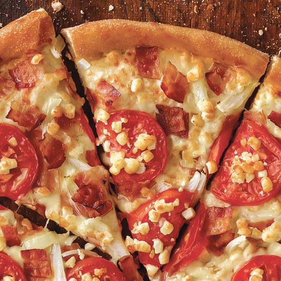 Order White Cheezy Pizza food online from Marcos Pizza store, Aurora on bringmethat.com