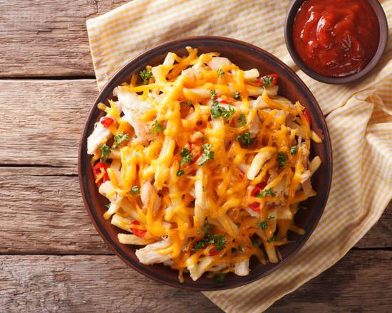 Order Chili Cheese Fries food online from Midtown Quesadillas Snob store, New Brunswick on bringmethat.com