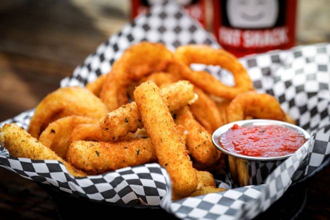 Order Mozzarella Sticks food online from Fat Shack store, San Marcos on bringmethat.com