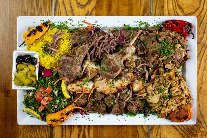 Order Super Deluxe Mixed Grill food online from Shawarmin Grill store, Saint Paul on bringmethat.com
