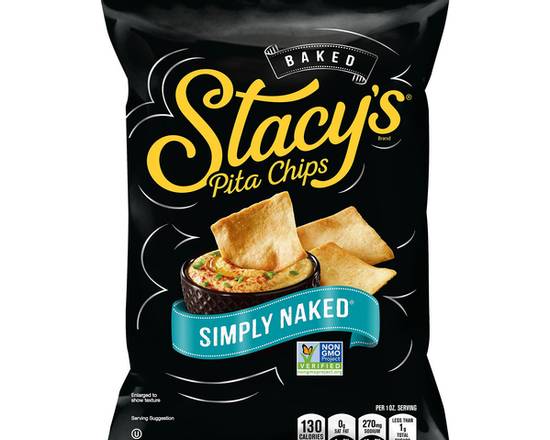 Order Staceys Baked Pita Chips Simply Naked 3oz food online from Fresko Market store, Miami on bringmethat.com