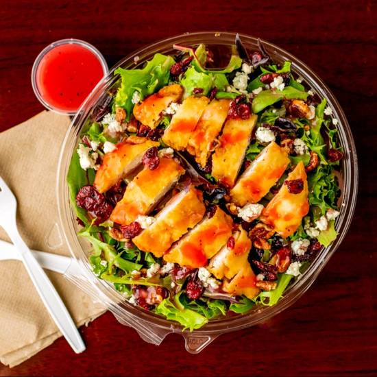 Order Spring Chicken Loaded Salad food online from Hoss Loaded Burgers store, Nolensville on bringmethat.com