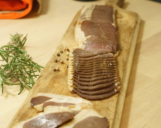 Magret de canard fumé tranché - 250g