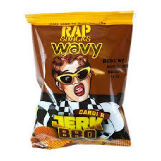 Order Rap Snacks Cardi B. Jerk BBQ Regular food online from Mamba Mart store, Los Angeles on bringmethat.com