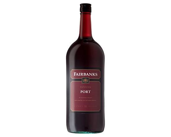 Order Fairbanks Port Dessert, 1.5L dessert wine (18.0% ABV) food online from Bellerose Wines & Liquor store, Queens on bringmethat.com
