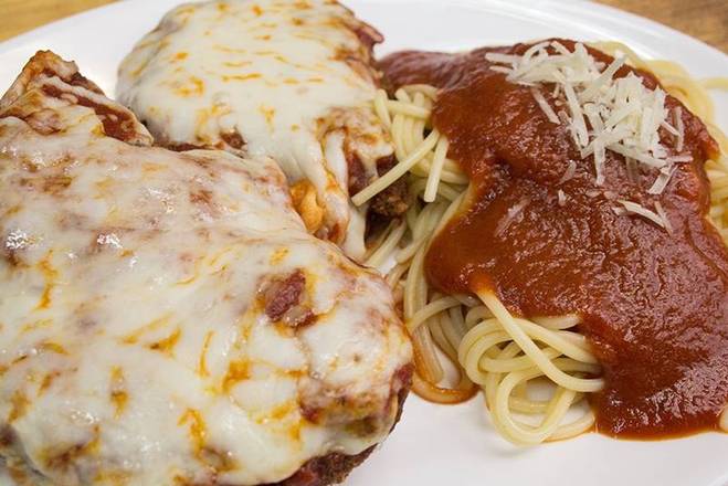 Order Chicken Parmigiana food online from NYPD Pizza store, Orlando on bringmethat.com