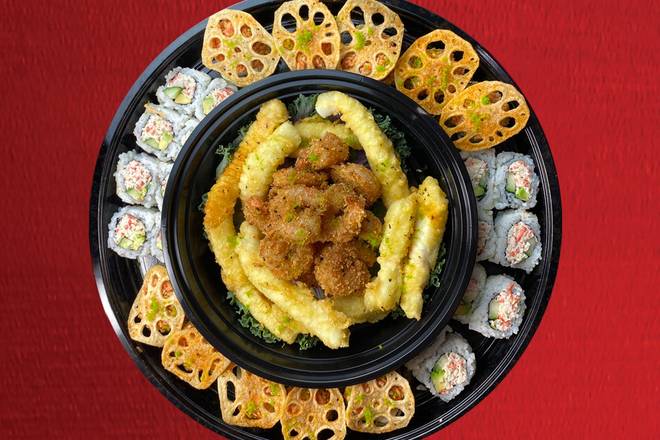 Order SHRIMPY IRRESISTIBLE PLATTER food online from RA Sushi Bar store, Las Vegas on bringmethat.com