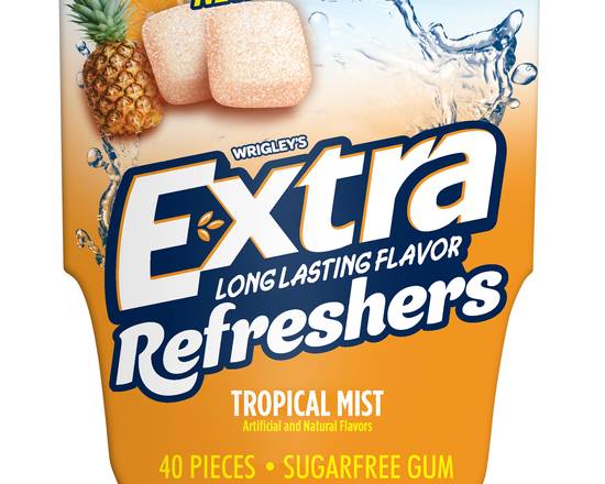 Order Extra Refreshners Tropical Mix (40pieces) food online from Fresko Market store, Miami on bringmethat.com