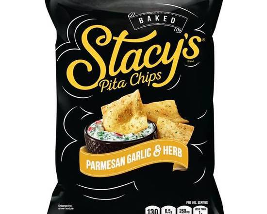 Order Staceys Baked Pita Chips Parmesan Garlic and Herb 3oz food online from Fresko Market store, Miami on bringmethat.com