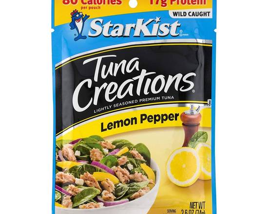 Order  StarKist TunaLemon Pepper 2.6 oz Pouch  food online from Fresko Market store, Miami on bringmethat.com