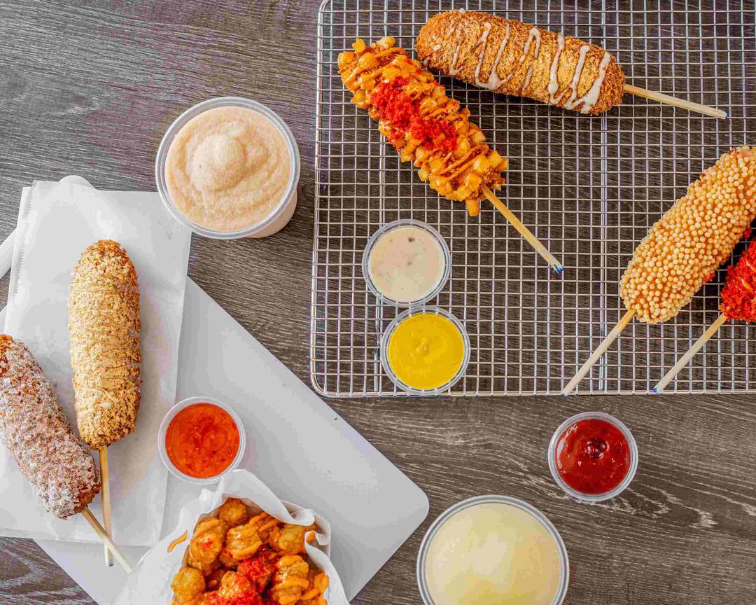 Two Hands Corn Dog Delivery Los Angeles Postmates