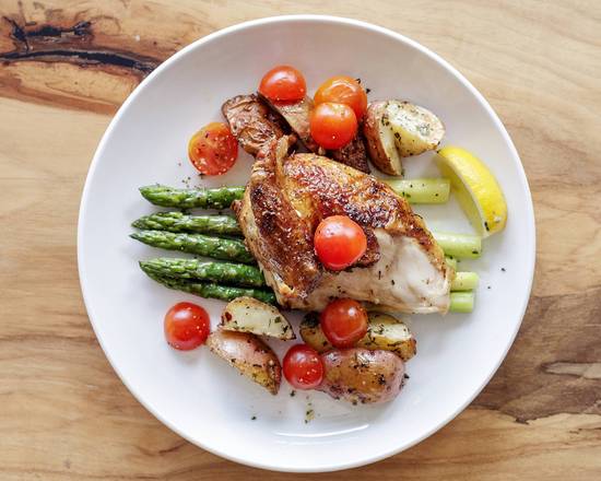 Order Rotisserie Chicken food online from HS Green store, Houston on bringmethat.com