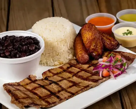 Order 4. ½ Lb. Grilled Steak food online from La Granja store, Hollywood on bringmethat.com