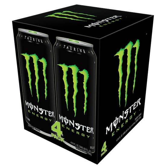 Order Monster 4 Pack 16oz food online from Casey store, Omaha on bringmethat.com