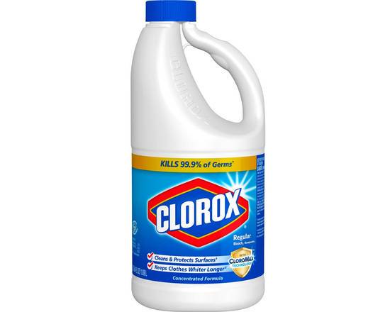 Order Clorox Liquid Bleach (64 oz) food online from Gilligan Retail store, Prescott on bringmethat.com