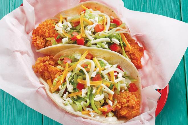 Order Tempura Mahi Taco food online from Fuzzy's Taco Shop store, Riverview on bringmethat.com