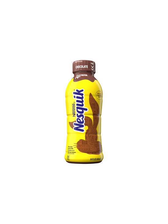 Order Nesquik Chocolate Milk 14 OZ food online from Chevron Extramile store, San Francisco on bringmethat.com