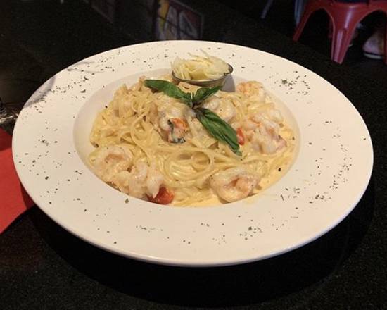 Order Pasta Quillera food online from Bolivar Restaurant and Lounge store, Miami Beach on bringmethat.com