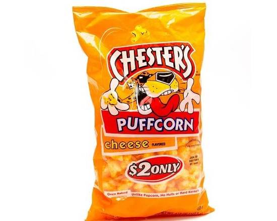 Order Chester's Cheddar Puffcorn food online from Glenrose Liquor & Mini Mart store, Glendale on bringmethat.com