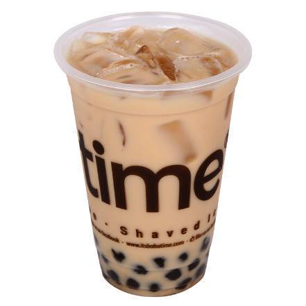 Order Almond Milk Tea food online from Boba Time store, Los Angeles on bringmethat.com