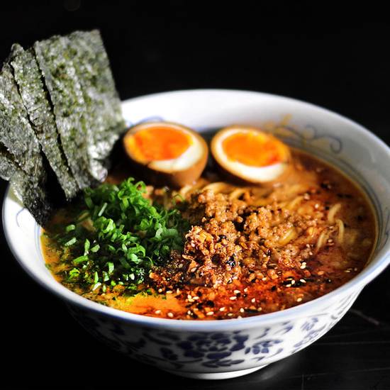 Order Spicy Miso Ramen food online from Fuji Revolving Sushi Bar store, Cypress on bringmethat.com