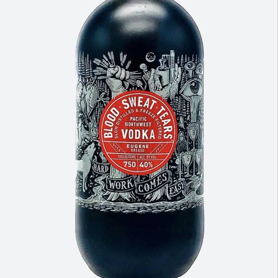 Order Blood Sweat & Tears Vodka 750ml 40% ABV  food online from Princess Liquors store, Port Saint Lucie on bringmethat.com