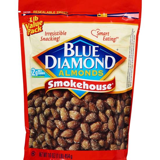 Order Blue Diamond Smokehouse Almonds, 16 OZ food online from Cvs store, LINCOLN on bringmethat.com