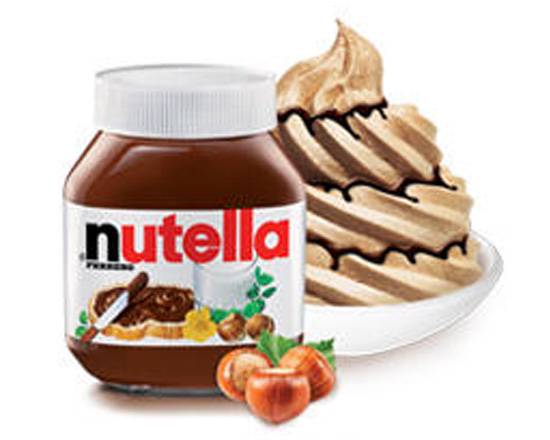 Order Made with Nutella Frozen Yogurt food online from 16 Handles Frozen Yogurt And Ice Cream - store, Boca Raton on bringmethat.com