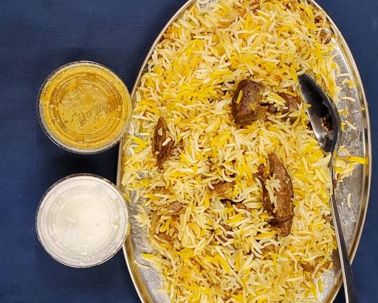 Order Lamb Biryani food online from Falak Restaurant store, Lombard on bringmethat.com