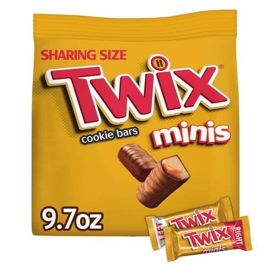 Order TWIX Caramel Minis Size Chocolate Cookie Bar, 9.7 OZ food online from Cvs store, SUNNYVALE on bringmethat.com