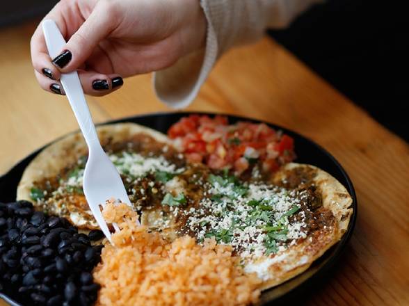 Order Huevos Rancheros food online from El Camion store, Seattle on bringmethat.com