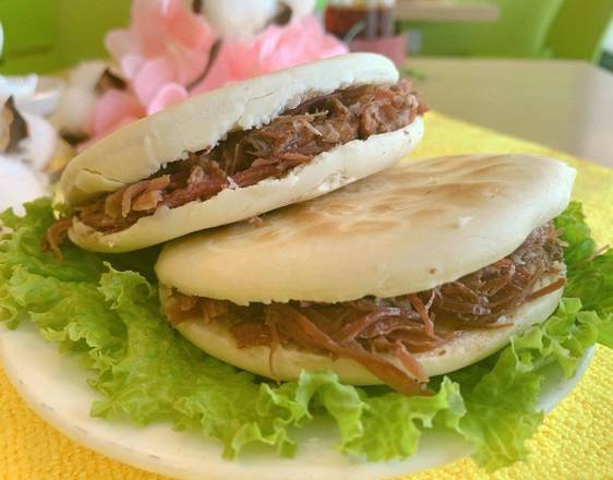Order Preserved Beef Buns(肉加馍） food online from Green China Grill store, San Diego on bringmethat.com