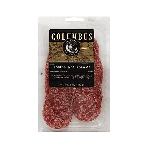 Order Columbus Sliced Salame Pack 12oz food online from Everyday Needs by Gopuff store, Thousand Oaks on bringmethat.com