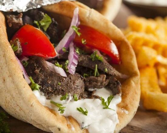 Order Beef Gyro food online from Yumze Food store, Far Rockaway on bringmethat.com